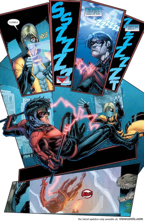 Nightwing Vol 3 20 Page 18 - published by P: Brett Booth I: Norm Rapmund